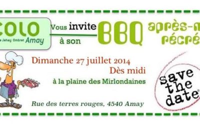 BBQ annuel aux Mirlondaines 2014